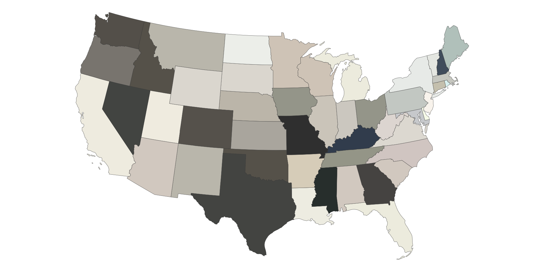 Yes, this map is dull